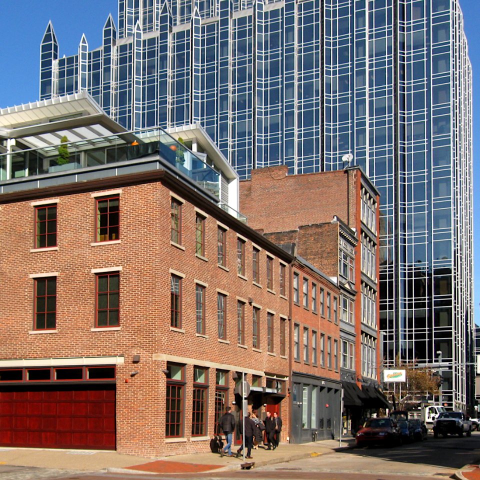 West Side of Market Street Between First Avenue and Boulevard of the Allies, Pittsburgh, 2019-11-26