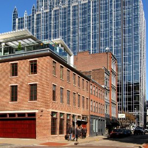 West Side of Market Street Between First Avenue and Boulevard of the Allies, Pittsburgh, 2019-11-26
