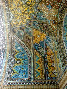West portico of Al-Mahruq Mosque - Tiling 24 photo