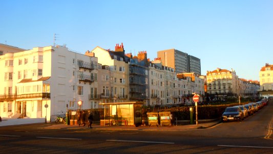 West side of New Steine, Brighton (December 2016)