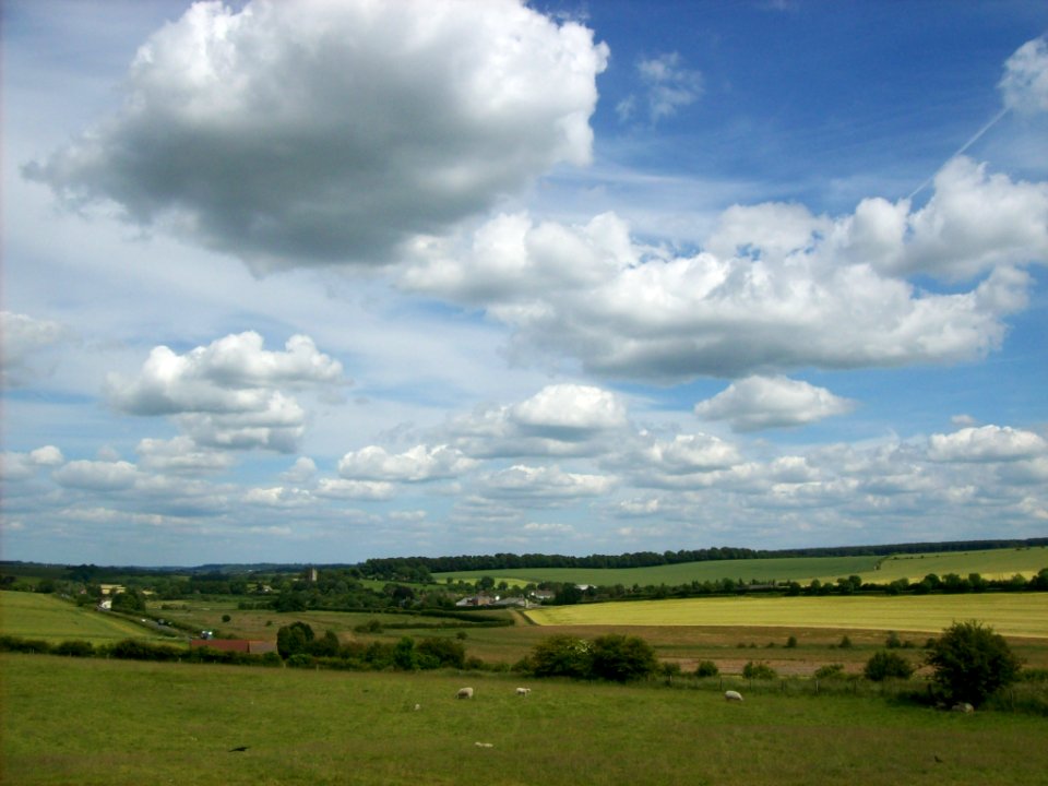 West Overton from Overton Hill