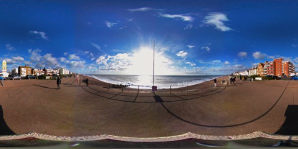West Parade, Bexhill (360 panorama) photo