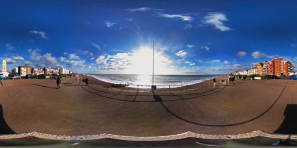 West Parade, Bexhill (360 panorama)