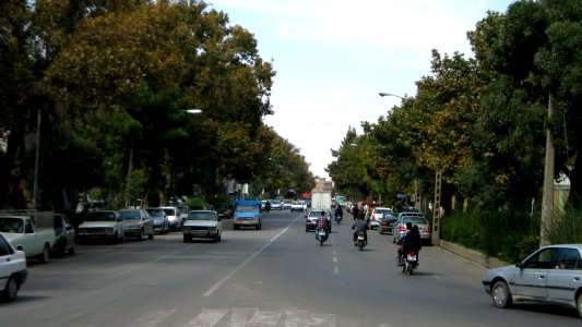 West view of Hafez sq - Imam Khomeini st - Nishapur 1