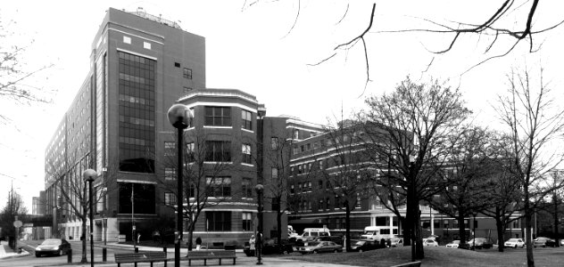 West Penn Hospital, 2015-03-11 bw