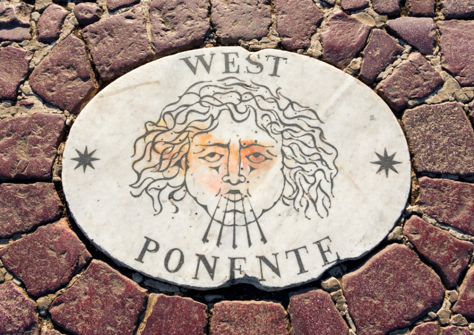West Ponente wind, Saint Peter's Square, Vatican City
