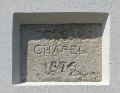 West Horsley Methodist Church, The Street, West Horsley (May 2014) (Datestone)