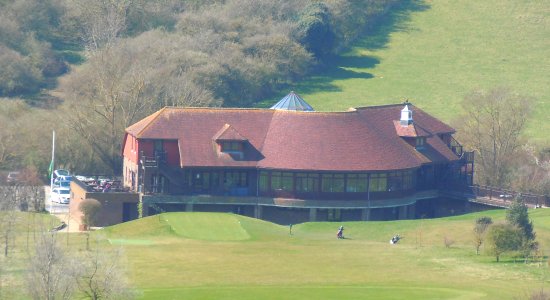 West Hove Golf Club seen from Slopes of Round Hill, above Hangleton (April 2015) (4)