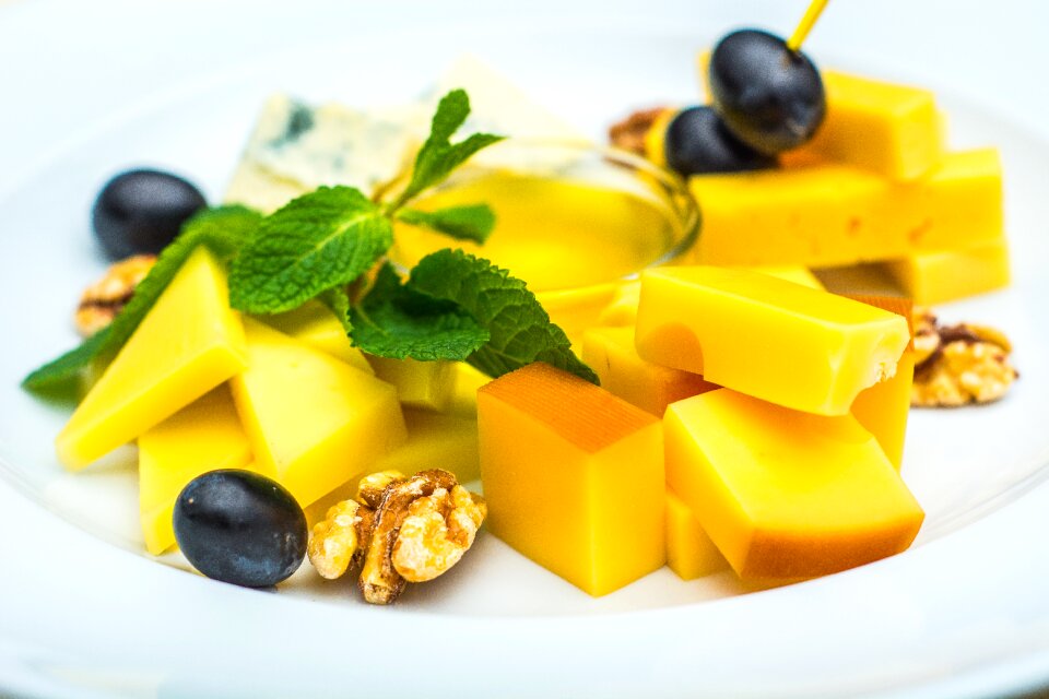 Cheese food menu dish