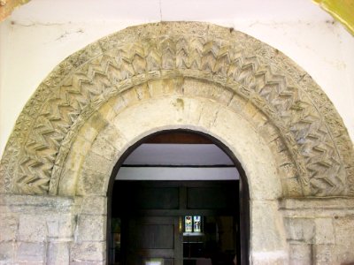 West door, All Saints, Fawley 1