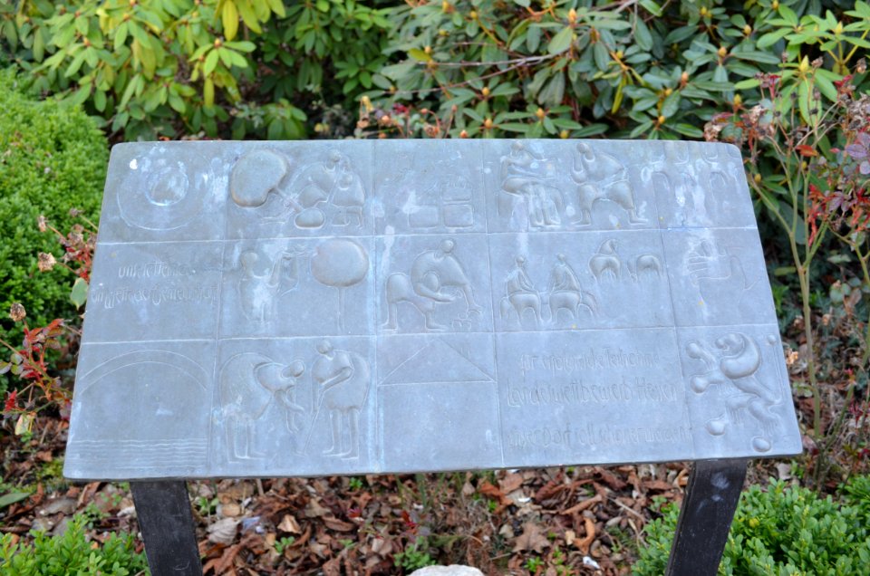 Wernborn, Tafel Dorferneuerung