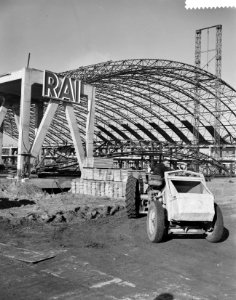 Werkzaamheden bouw nieuwe RAI gebouw, opdracht voor de RAI, Bestanddeelnr 910-8012
