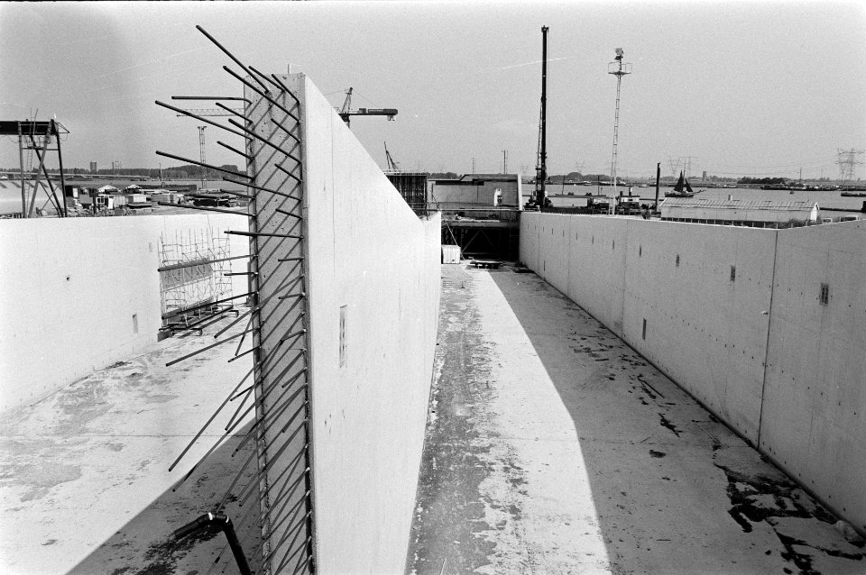 Werkzaamheden aan Zeeburgertunnel onder Buiten-IJ, Bestanddeelnr 933-6914