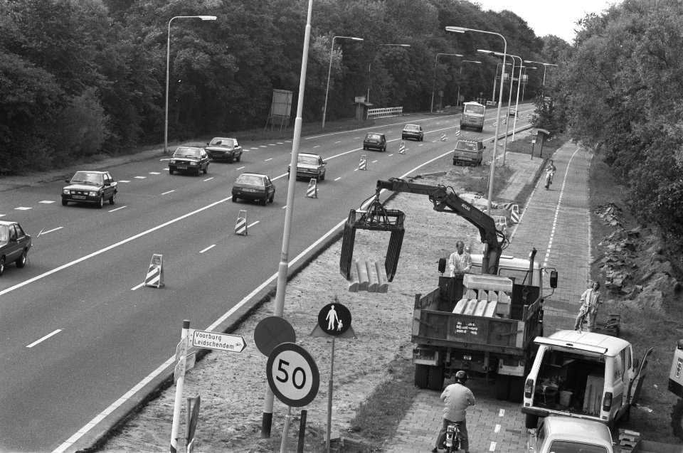 Werkzaamheden aan verbreding A44 Wassenaar Den Haag negatiefsrook, Bestanddeelnr 934-3026