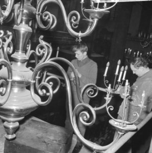 Werkzaamheden in Westerkerk te Amsterdam, Bestanddeelnr 918-6607