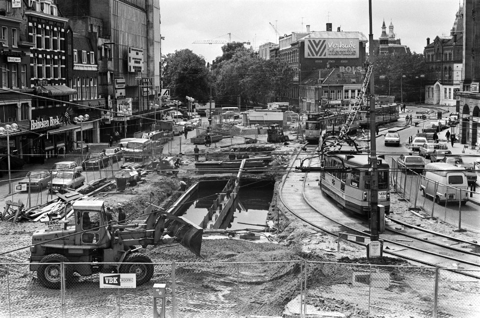 Werkzaamheden Kleine Gartmanplantsoen , overzicht, Bestanddeelnr 929-8110