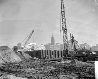 Werkzaamheden metrobouw te Rotterdam, Bestanddeelnr 912-1220