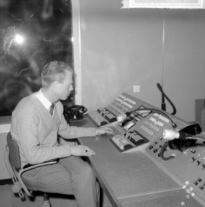 Werkzaamheden NTS-studio in Bellevue, Bestanddeelnr 917-5105