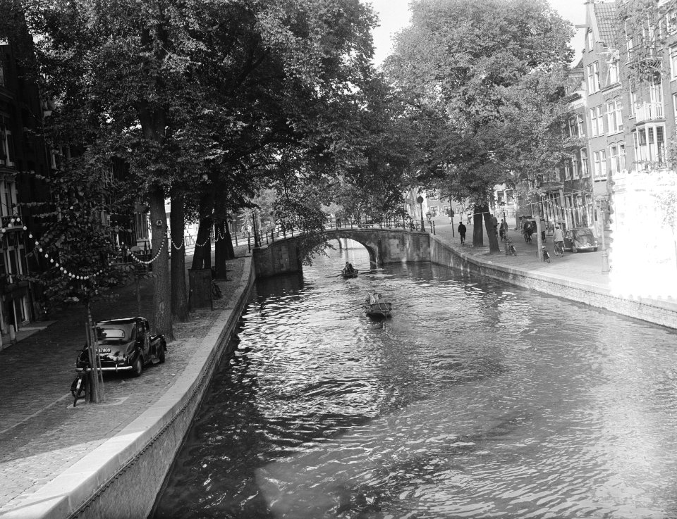 Werriesgrachtenwedstrijd Amsterdam, Reguliers- en Prinsengracht, Bestanddeelnr 905-9924
