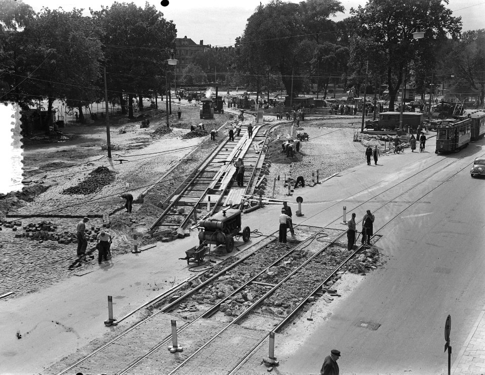 Werkzaamheden verkeersplein Weteringschans, Bestanddeelnr 905-8227