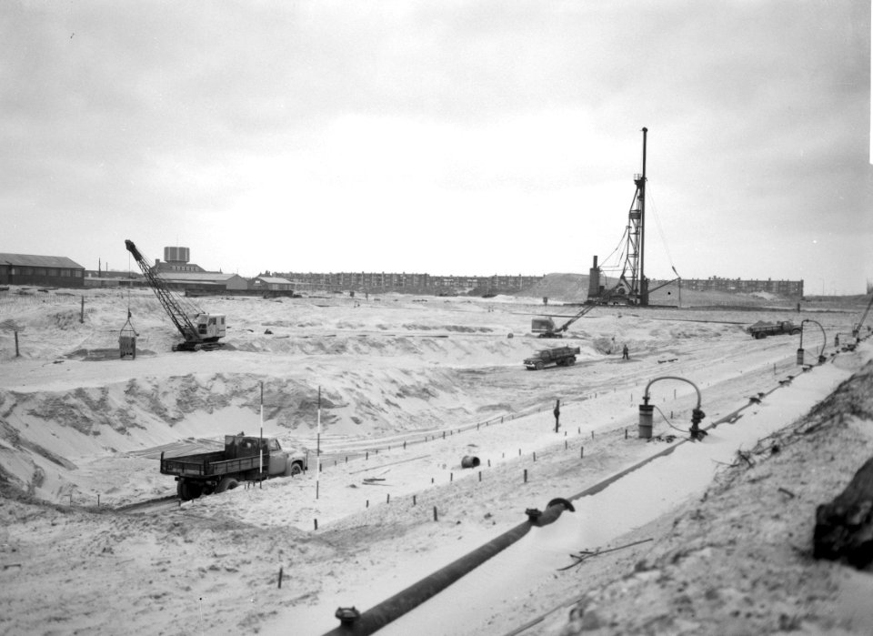 Werkzaamheden nieuwe haven in IJmuiden, Bestanddeelnr 913-2039