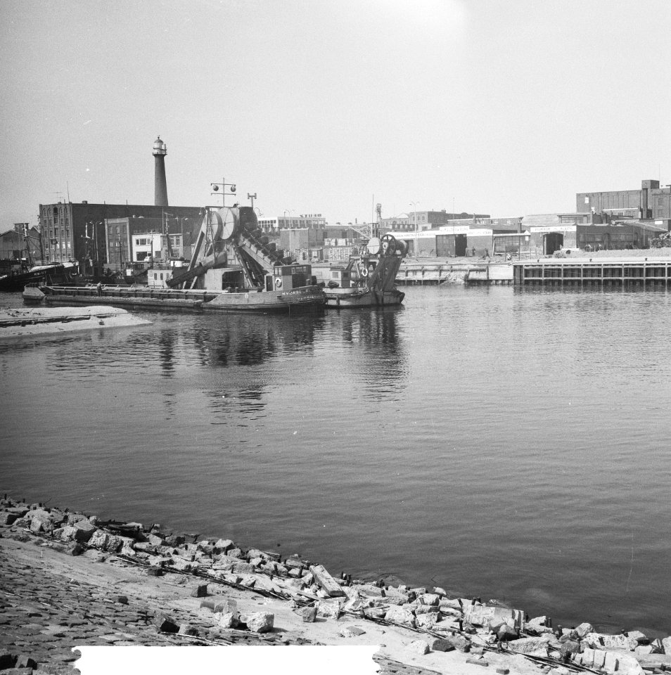 Werkzaamheden om en nabij de wandelpier van IJmuiden, Bestanddeelnr 914-0407