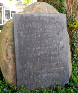 Werl Gedenkstein Synagogenplatz