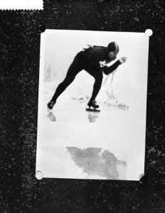 Wereldkampioenschappen schaatsen heren allround in Davos Boris Stenin (Sovjet-U, Bestanddeelnr 911-0071