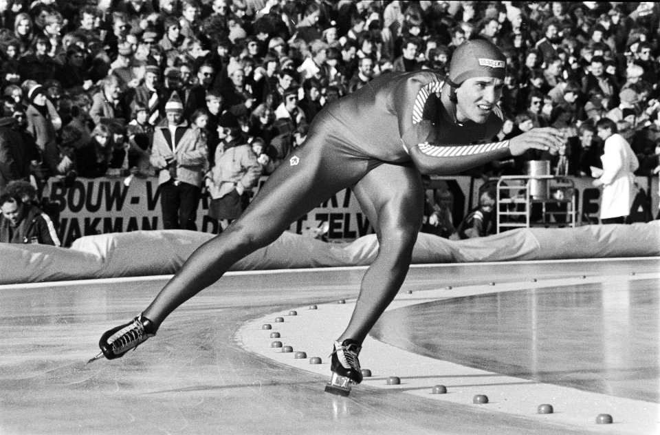 Wereldkampioenschappen schaatsen heren allround in Heerenveen Eric Heiden (Vere, Bestanddeelnr 930-6971