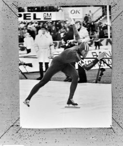 Wereldkampioenschappen schaatsen heren, Gothenburg Ard Schenk in aktie, Bestanddeelnr 924-2676