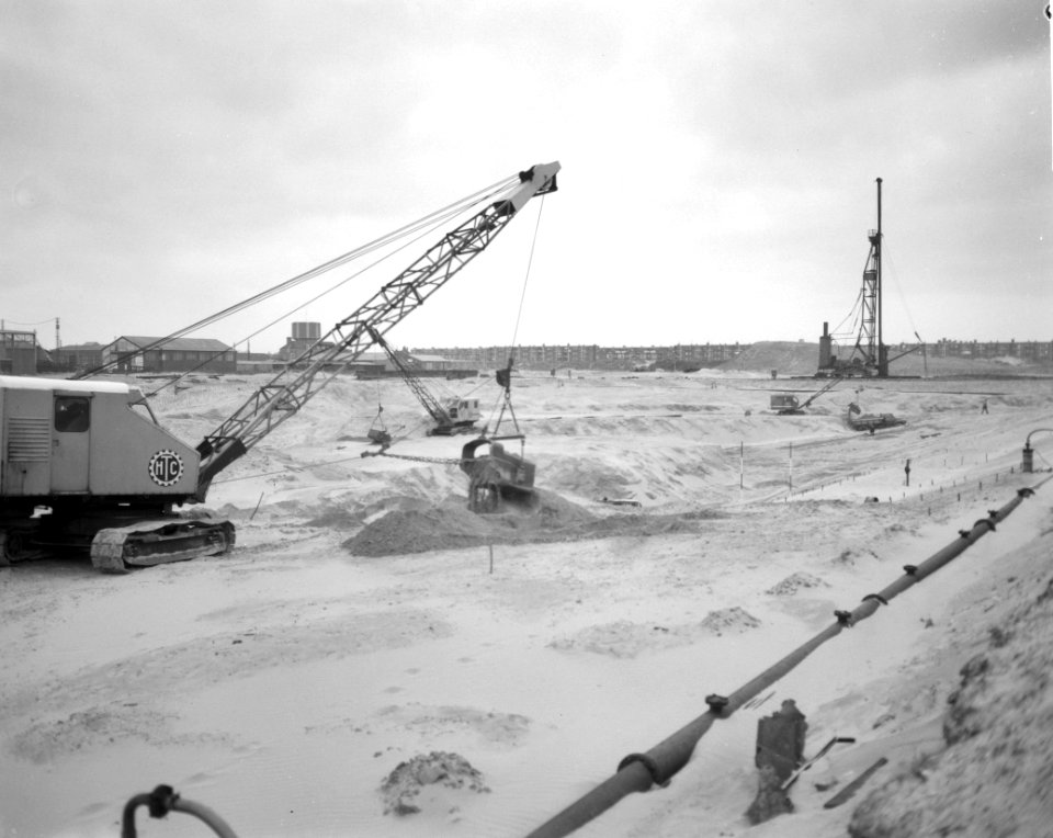 Werkzaamheden nieuwe haven in IJmuiden, Bestanddeelnr 913-2036
