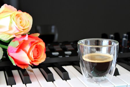 Music espresso keyboard instrument