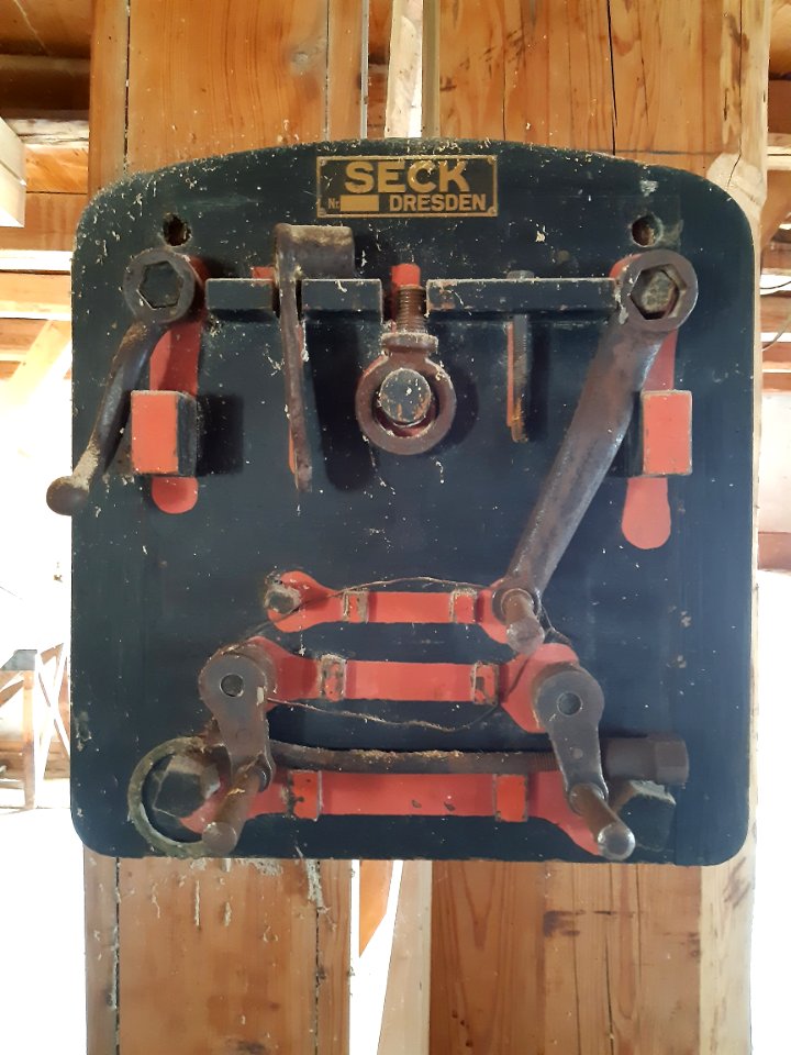 Werkzeugbrett Mühlenmaschine Seck Dresden