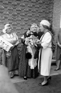 Werkbezoek H M de Koningin aan provincie Noord-Holland, Bestanddeelnr 912-7242