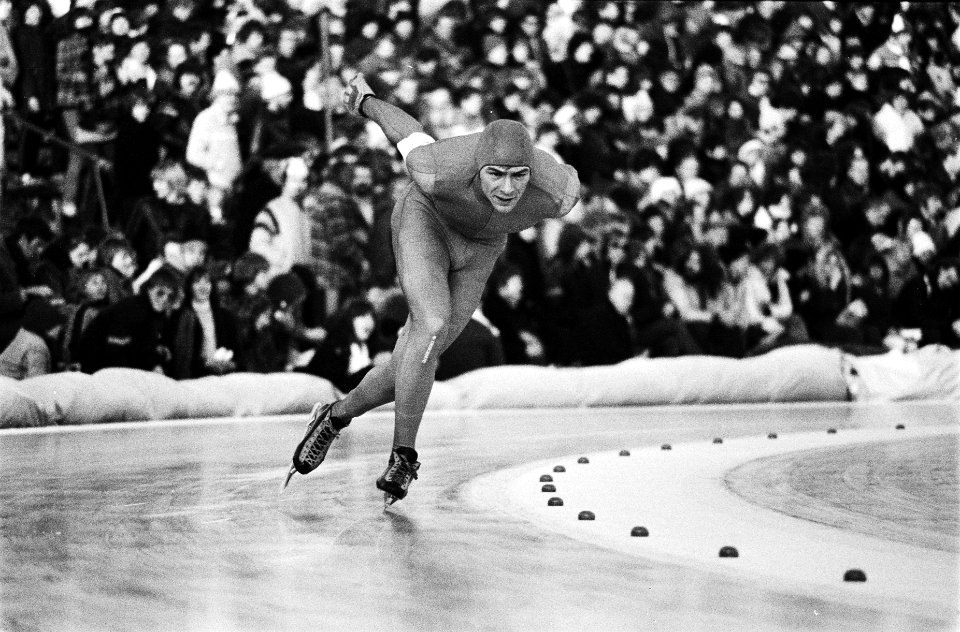 Wereldkampioenschappen schaatsen heren allround in Heerenveen Hilbert van der D, Bestanddeelnr 930-6972