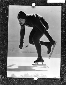 Wereldkampioenschappen schaatsen heren allround in Davos. Boris Stenin (Sovjet-U, Bestanddeelnr 911-0174