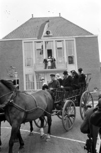 Werkbezoek H M de Koningin aan provincie Noord-Holland, Bestanddeelnr 912-7240