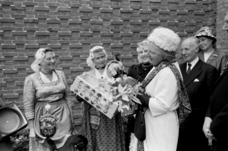 Werkbezoek H M de Koningin aan provincie Noord-Holland, Bestanddeelnr 912-7245