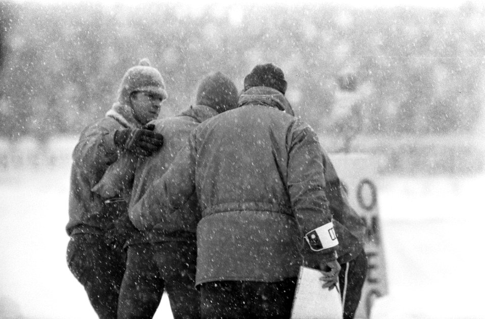 Wereldkampioenschappen schaatsen (heren) te Deventer nr. 19 Pfrommer en Verker, Bestanddeelnr 922-1110