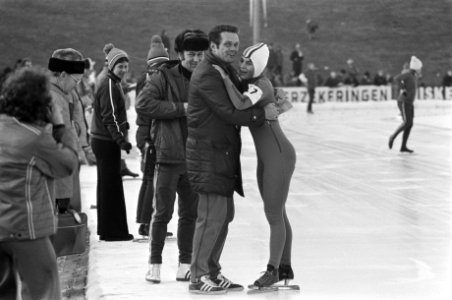 Wereldkampioenschappen schaatsen dames in Assen nieuwe wereldkampioene Karin Ke, Bestanddeelnr 927-7708