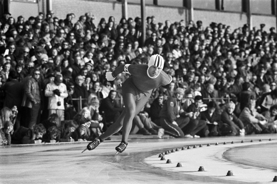 Wereldkampioenschappen schaatsen in Heerenveen Sten Stensen op 5000 meter, Bestanddeelnr 928-4372