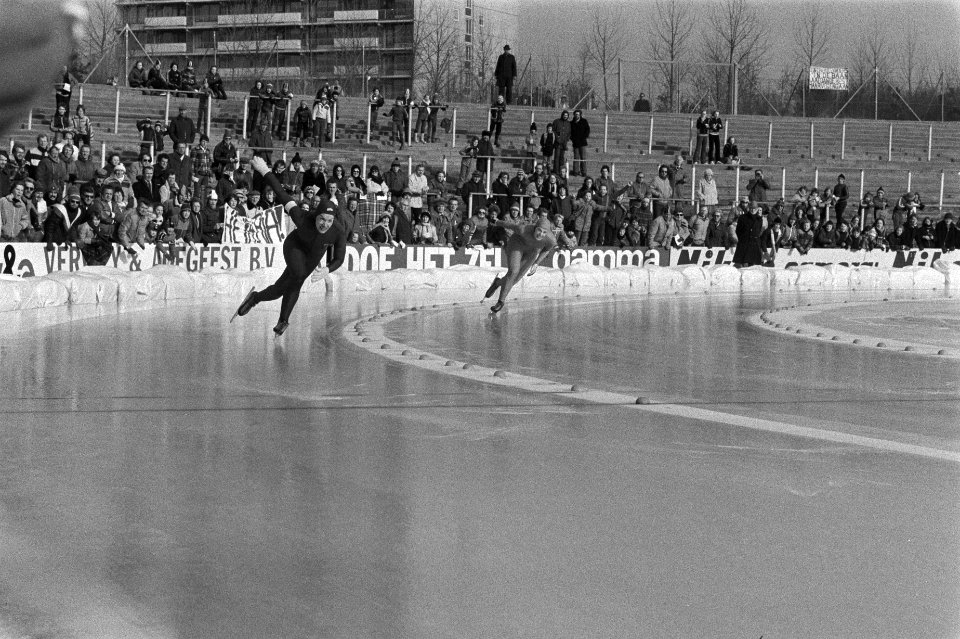 Wereldkampioenschappen schaatsen dames allround in Den Haag. Tatyana Averina (So, Bestanddeelnr 930-1063