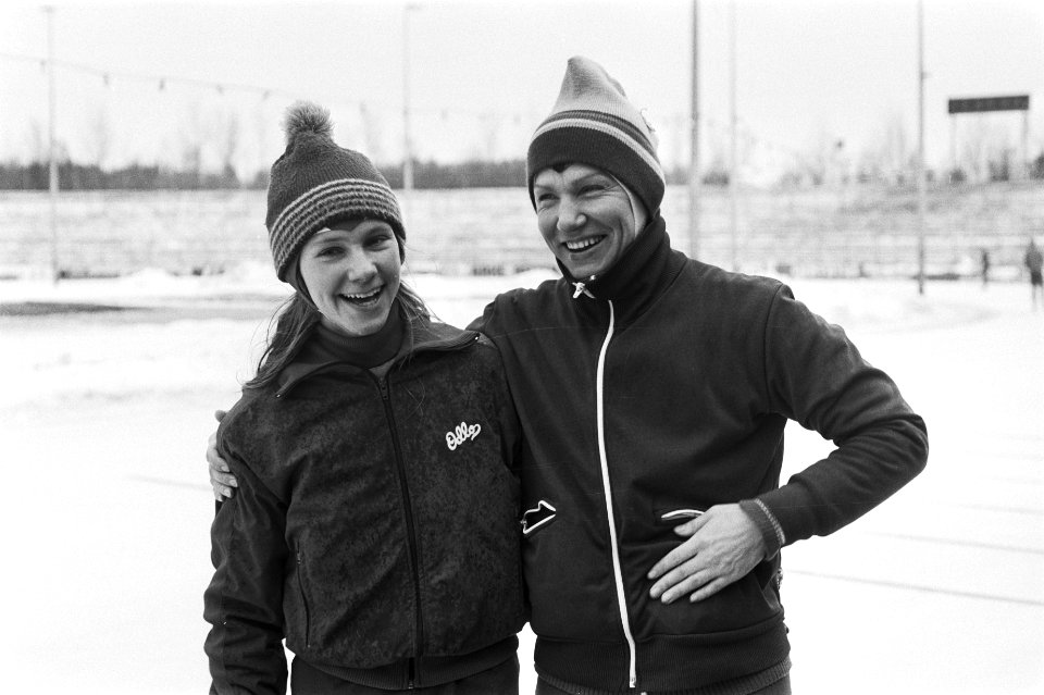 Wereldkampioenschappen schaatsen dames allround in Den Haag Beth Heiden (Vereni, Bestanddeelnr 930-1012