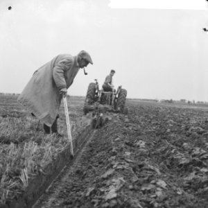Wereldkampioenschappen ploegen in Oost-Flevoland, de Nederlandse kampioen Dijke , Bestanddeelnr 914-3751