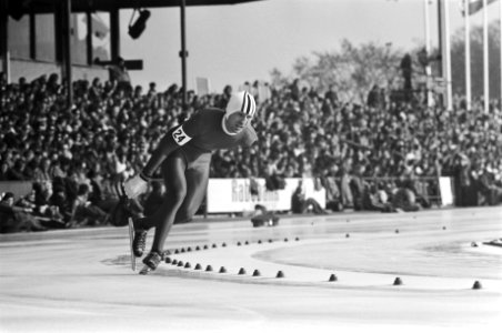 Wereldkampioenschappen schaatsen in Heerenveen Sten Stensen op 5000 meter, Bestanddeelnr 928-4373