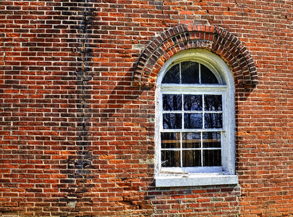 Brick architecture wall