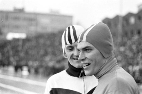 Wereldkampioenschappen schaatsen heren allround in Oslo. Fred Anton Maier (Noorw, Bestanddeelnr 920-0638