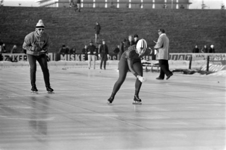 Wereldkampioenschappen schaatsen dames in Assen Sophie Westerbroek (Nederland) , Bestanddeelnr 927-7710