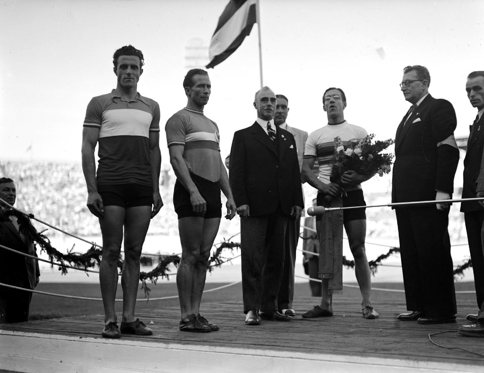 Wereldkampioenschappen op de baan Huldiging Van Vliet, Bestanddeelnr 902-9492