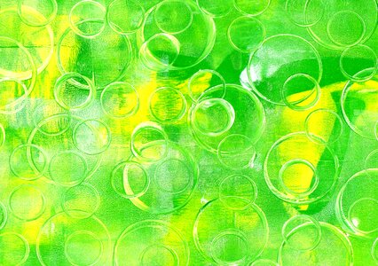 Green bright paint